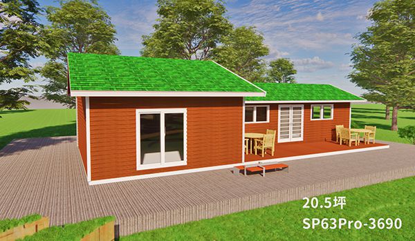 主屋10.5坪+子屋10坪